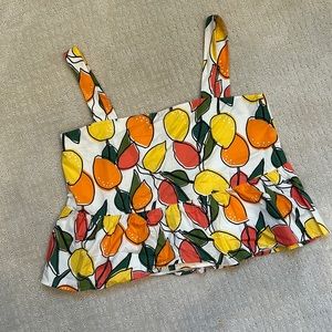 Crosby by Mollie Burch- peplum tank